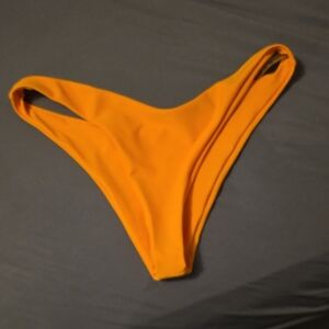 Women's Swim Bottom in Orange